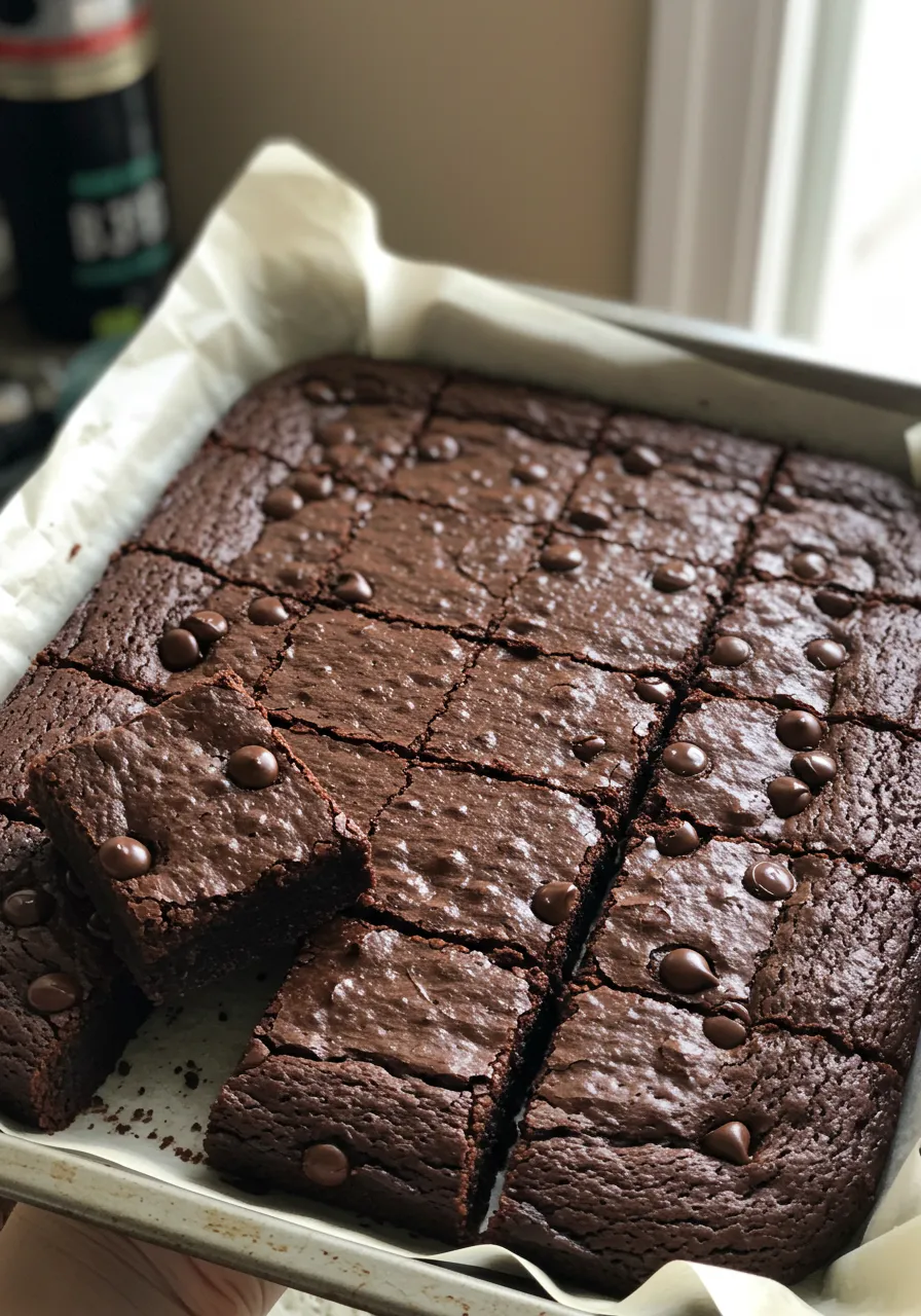 Quick Vegan Brownies - secondary view